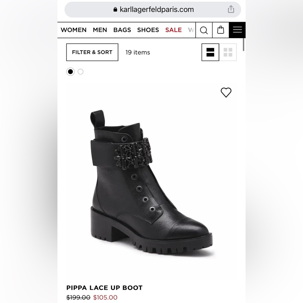 New boot Karl Lagerfeld